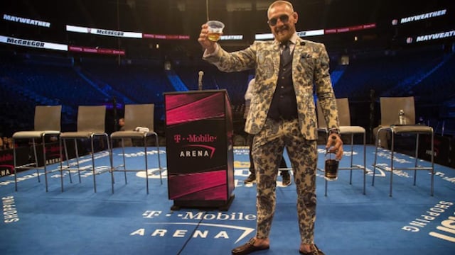 McGregor elevó un brindis por sus fans
