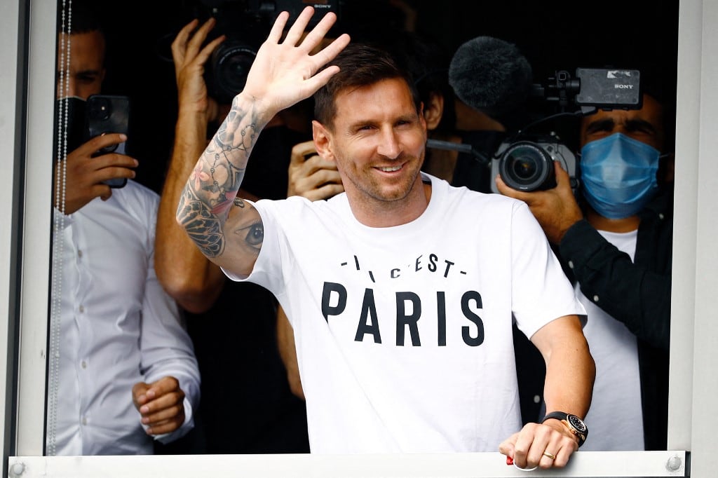 Lionel Messi en París