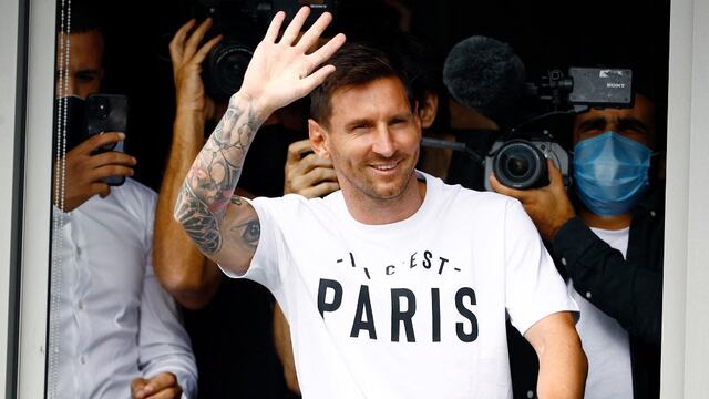 Lionel Messi en París