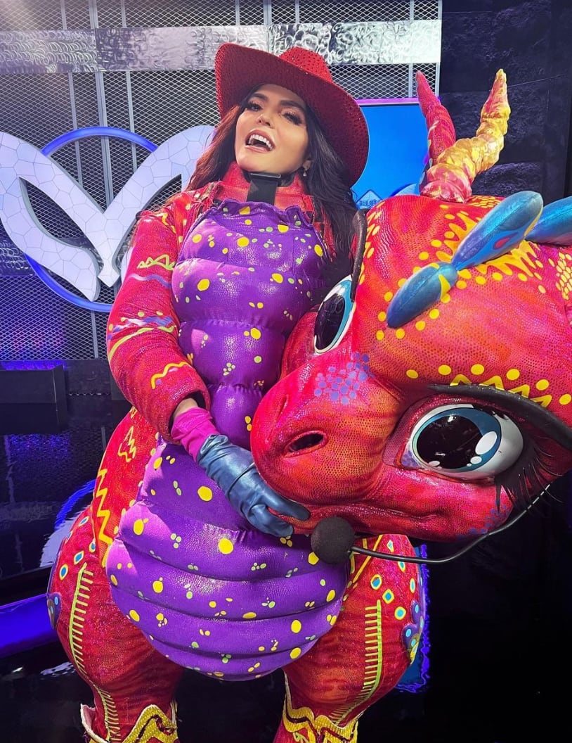 Ana Bárbara como Alebrije en ¿Quién es la Máscara? 2022