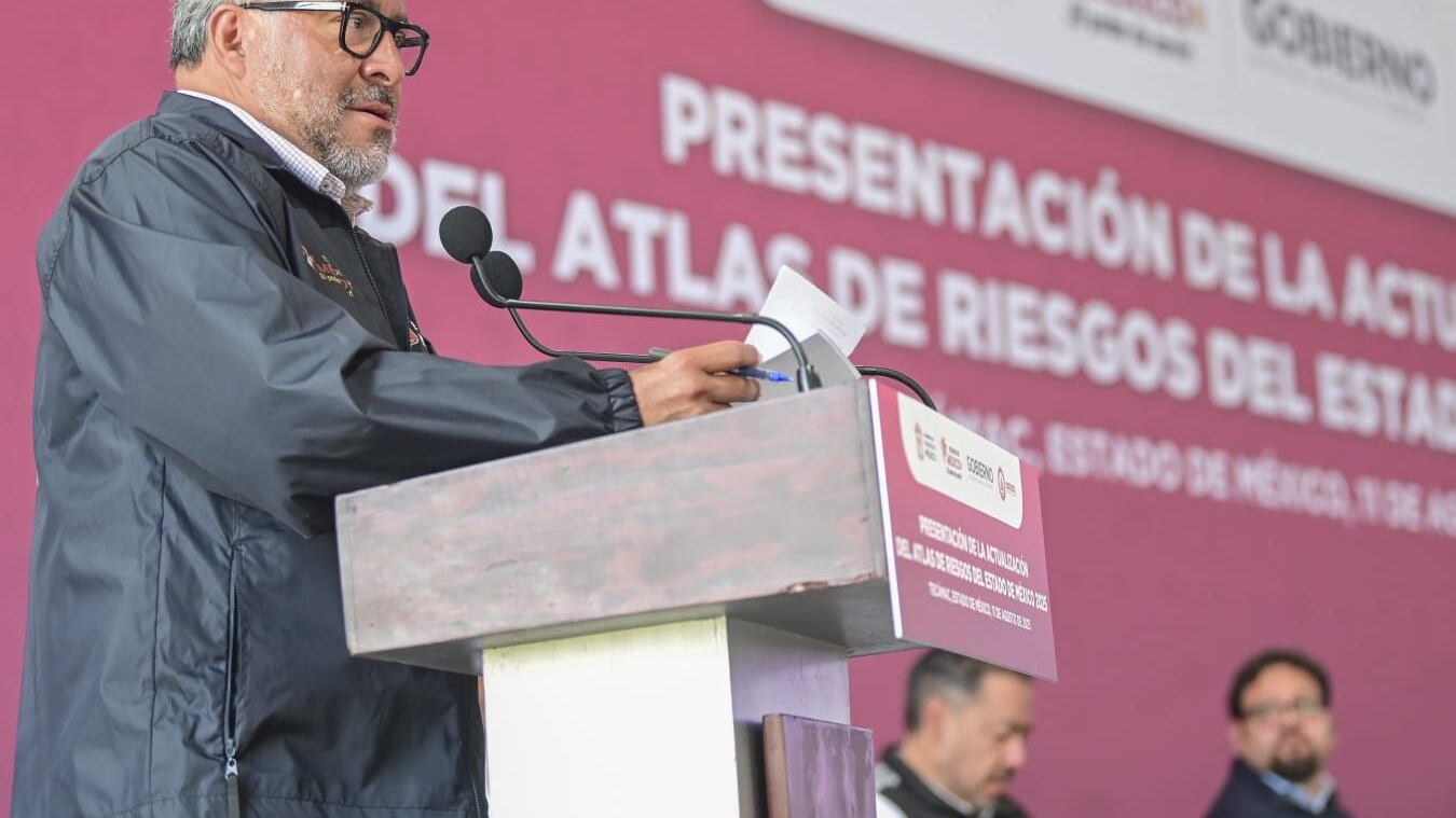 Estado de México actualiza Atlas de Riesgos 2025 con más mapas, fenómenos y datos para prevenir emergencias en 125 municipios