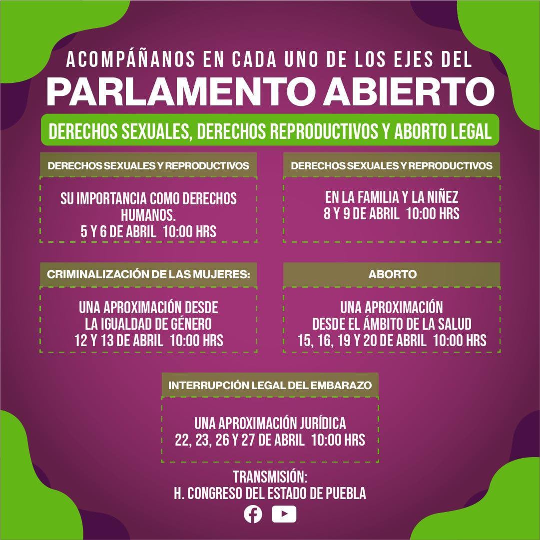 Parlamento en Puebla