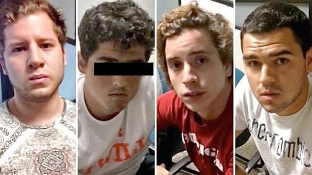 Enrique Capitaine, Gerardo, Diego Cruz y Jorge Cotaita