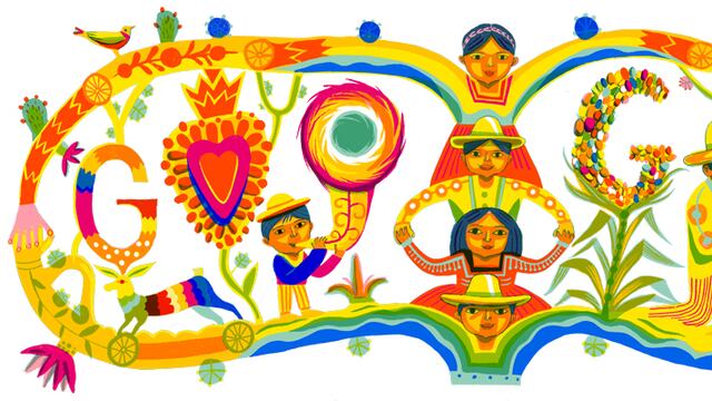 Doodle Independencia de México