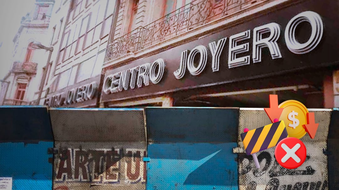 Centro Joyero consigue retiro de vallas tras desplome en ventas