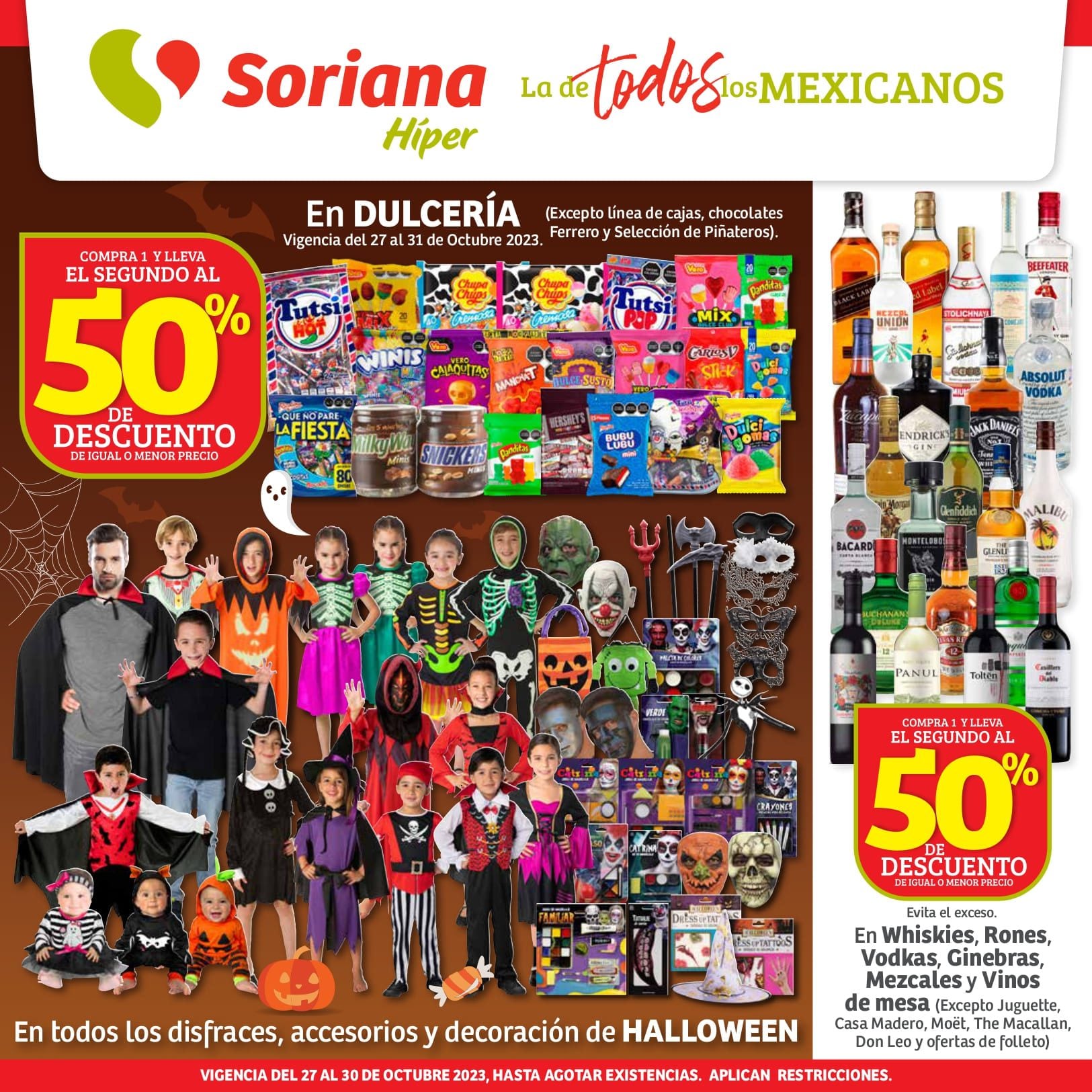 Ofertas Soriana fin de semana 27 al 30 de octubre 2023