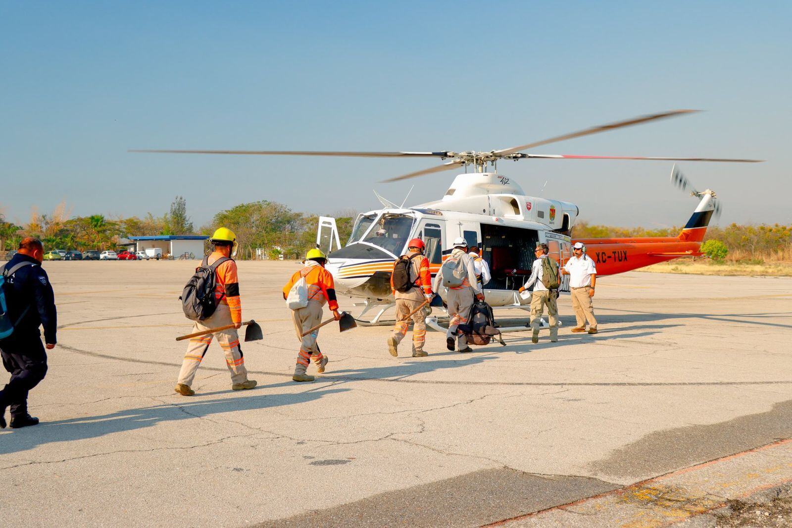 Chiapas pue aeronaves al servicio de protección civil
