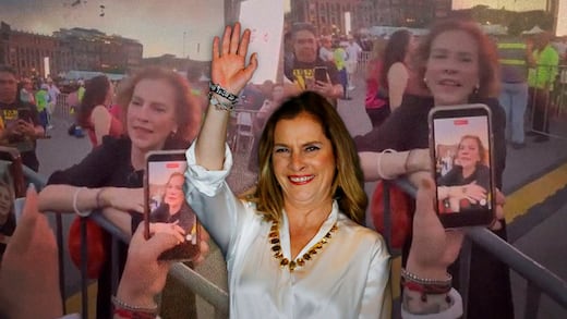 Andrea Bocelli en el Zócalo: así fue la presencia de Beatriz Gutiérrez Müller