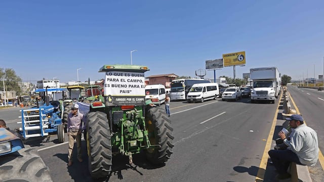 Bloqueos de agricultores en Michoacán, Guanajuato y Jalisco