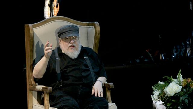 George R.R Martin, autor de la saga de Game of Thrones,