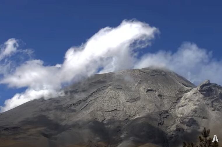 Volcán Popocatépetl el 19 de julio