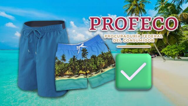 Profeco reveló los mejores y peores trajes de baño para hombres