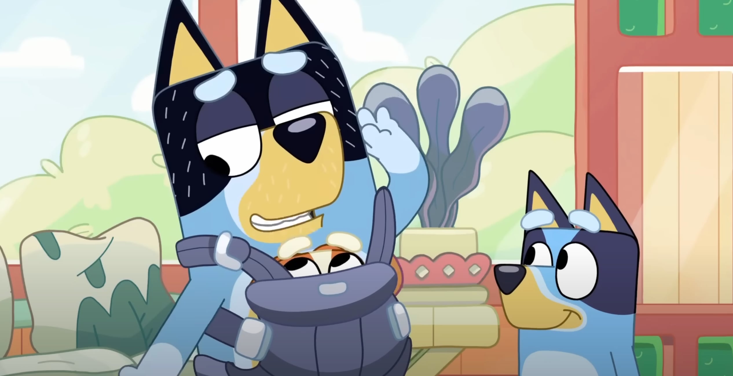 Dad Baby de Bluey