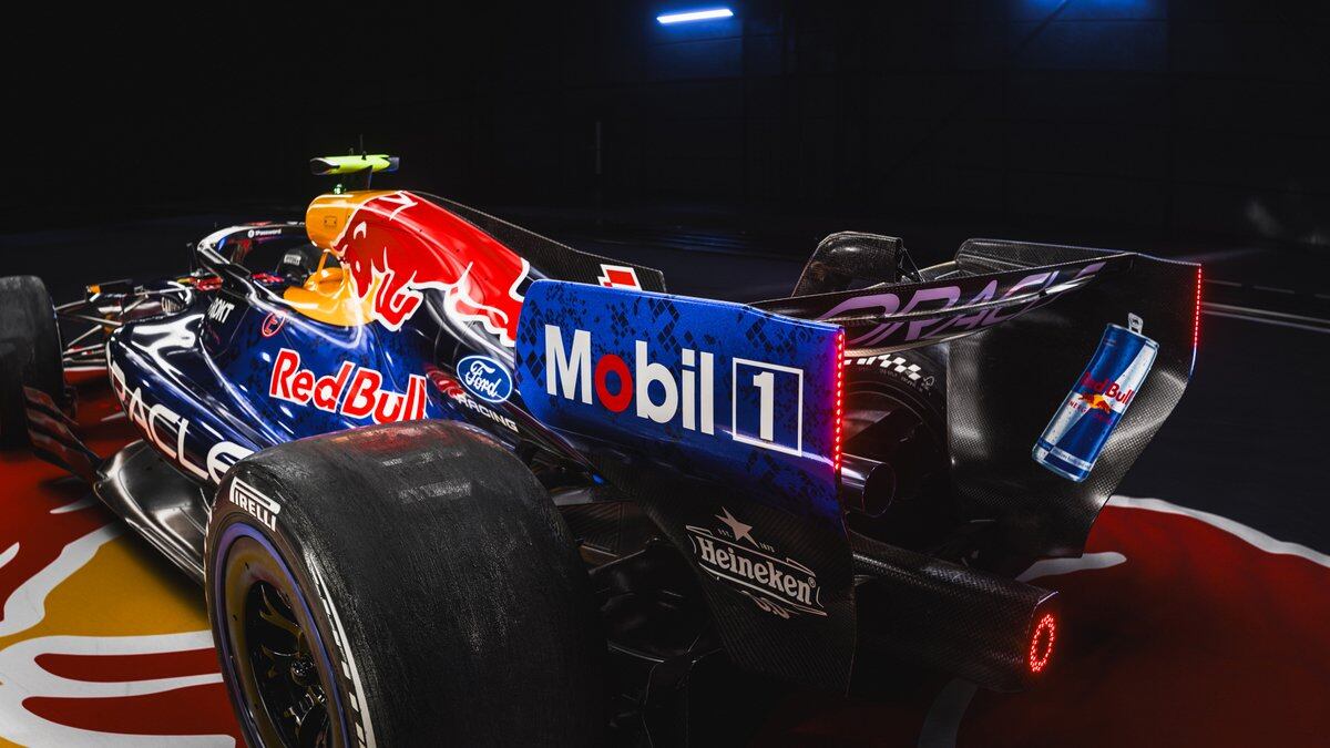 Nuevo diseño de la escudería de Red Bull para Formula 1 en el 2026