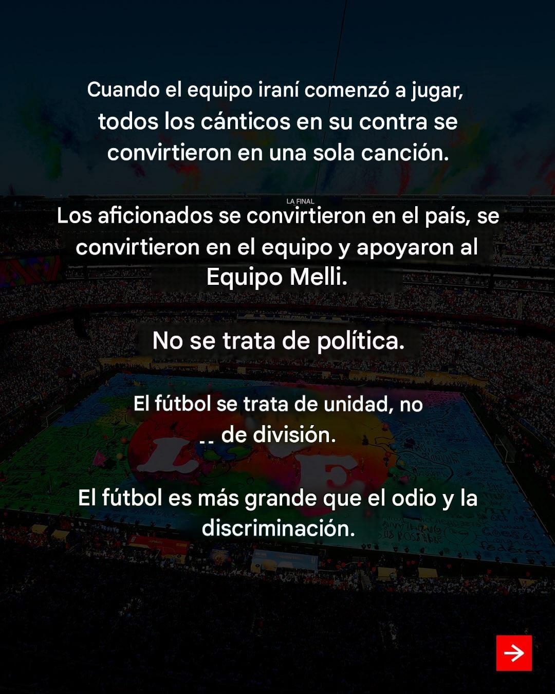 Gianni Infantino responde a las crítica del Mundial 2026 (traducida).
