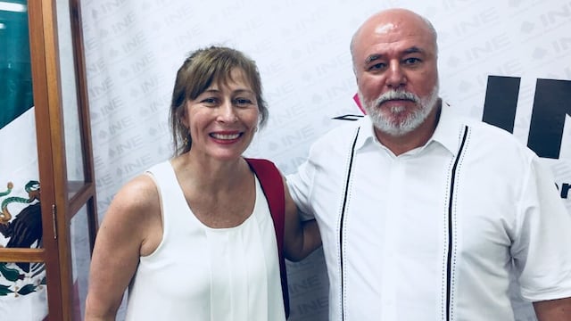Tatiana Clouthier y su hermano, Manuel Clouthier