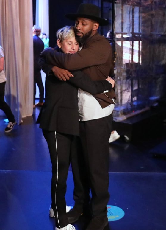 Stephen 'Twitch' Boss con Ellen DeGeneres