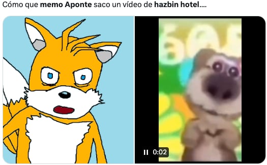 Memo Aponte hizo cosplay de Hazbin Hotel