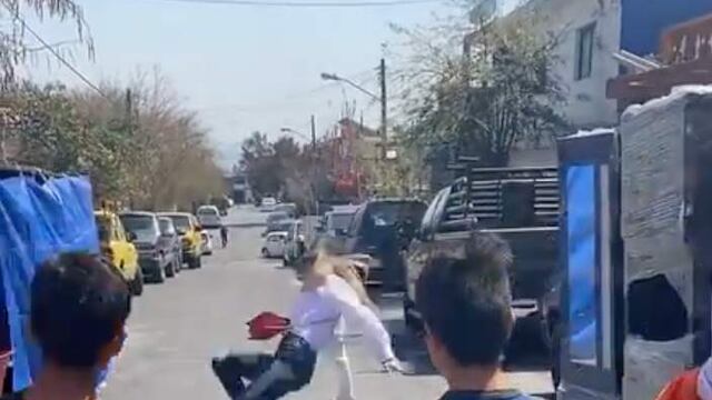 Caída de Mariana Rodríguez