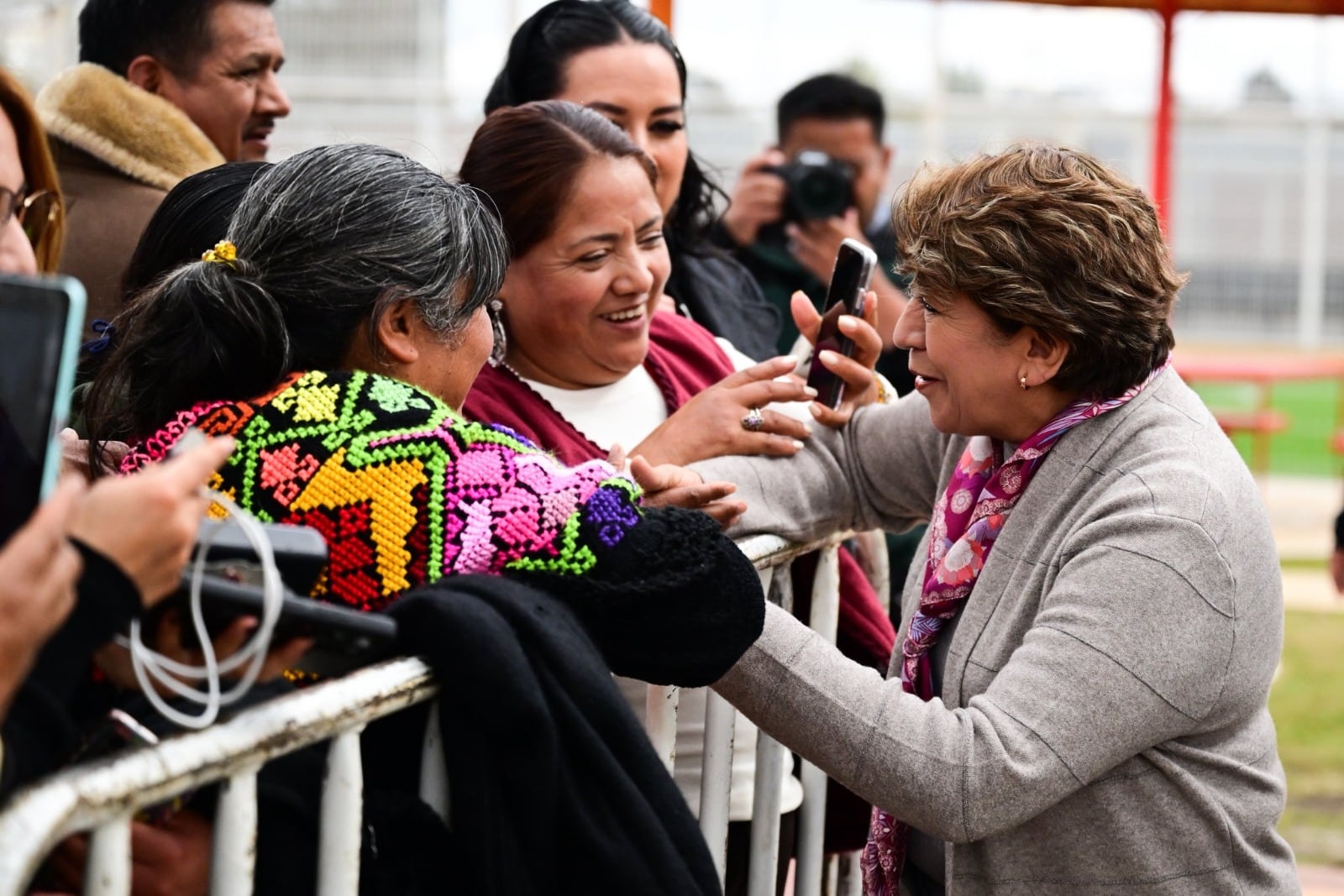 Dos de cada tres mexiquenses avalan la gestión de Delfina Gómez