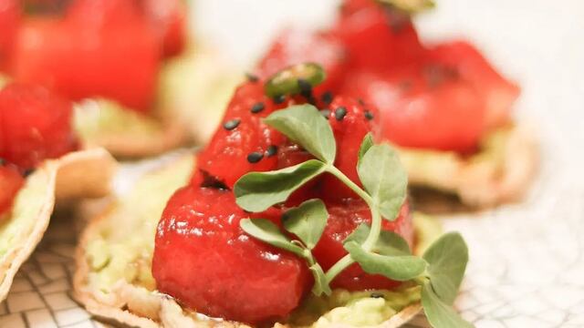 Platillo del restaurante vegano Na Tlali