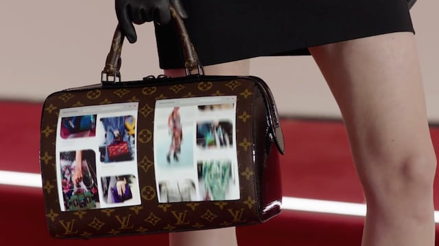 Bolso de la línea ‘Canvas of the Future’ de Louis Vuitton.