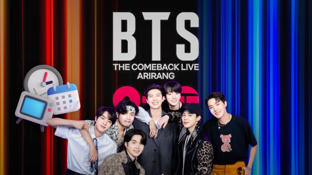 Concierto en vivo de BTS por Netflix: fecha y horarios para ver “The Comeback Live | Arirang”