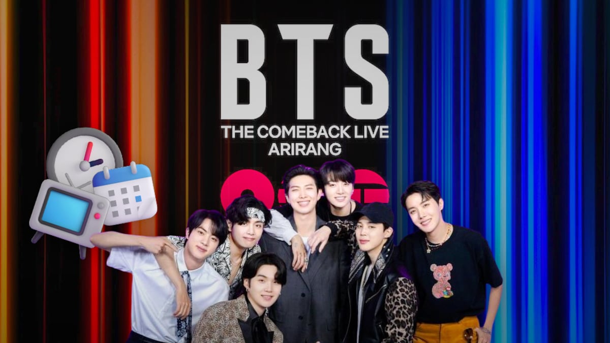 Concierto en vivo de BTS por Netflix: fecha y horarios para ver “The
