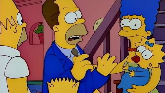 El hermano de Homero Simpson, Herbert Powell, regresa en la temporada 36 de Los Simpson