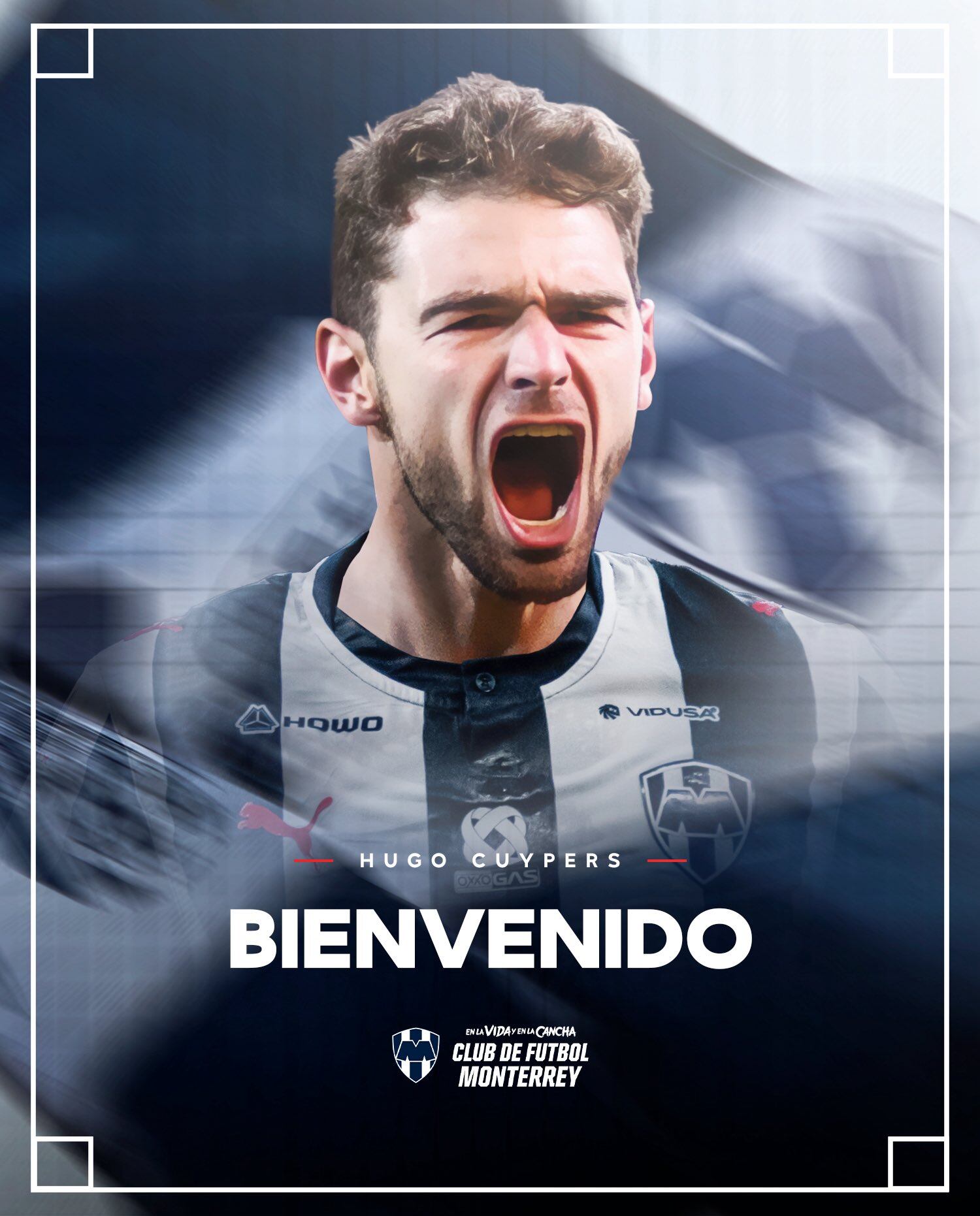 Rayados le dio la bienvenida a su nievo jugador
