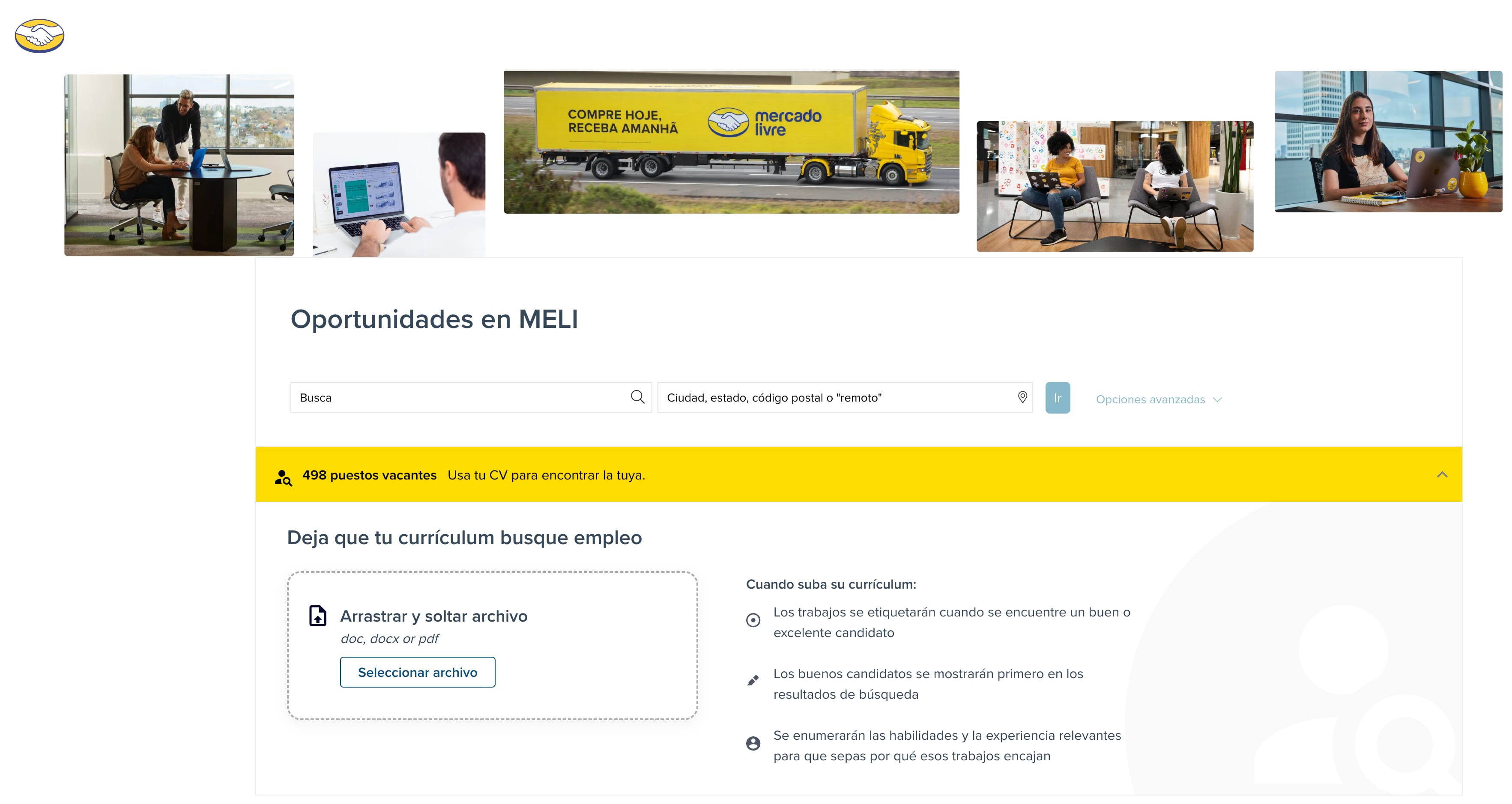Trabajo en Mercado Libre