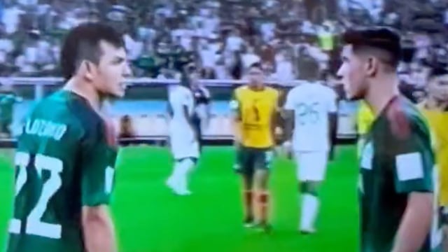 Chucky le reclamó a Antuna