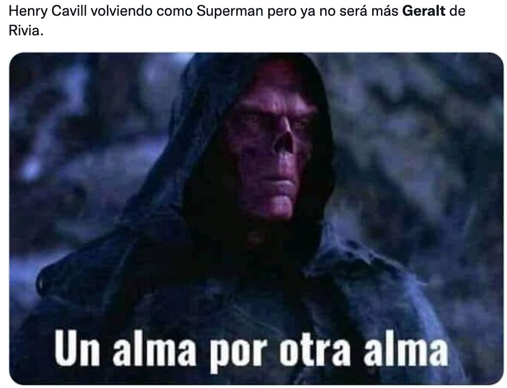 Memes sobre la salida de Henry Cavill en The Witcher