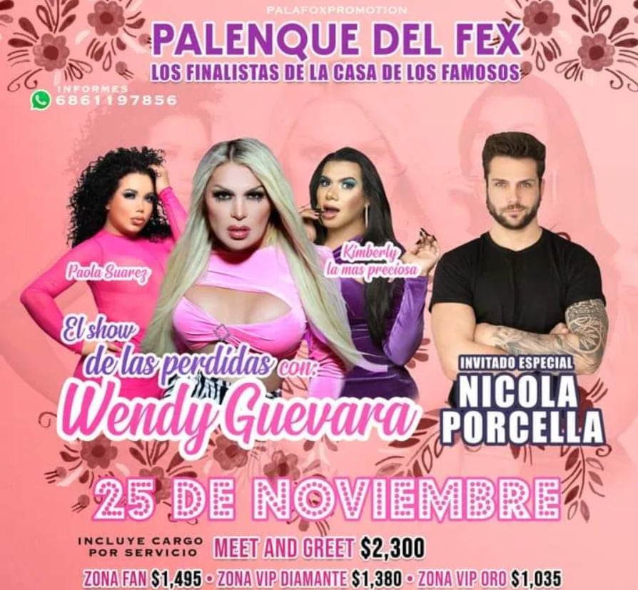 El show de las perdidas y Nicola Porcella