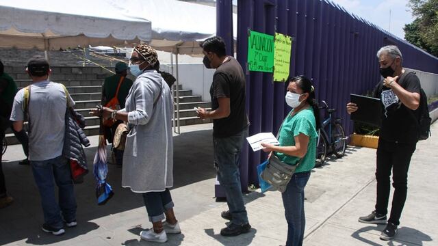 Vacunación contra Covid-19 en CDMX