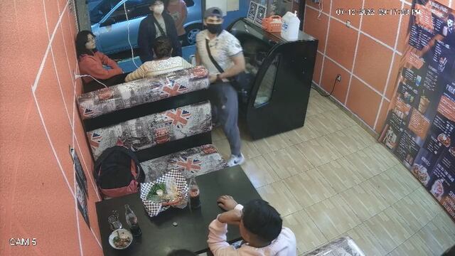 Asalto a cafetería en Atizapán