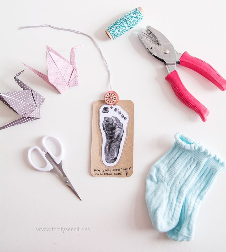 Cartas para el Día del Abuelo 2023: Tarjeta de huellas