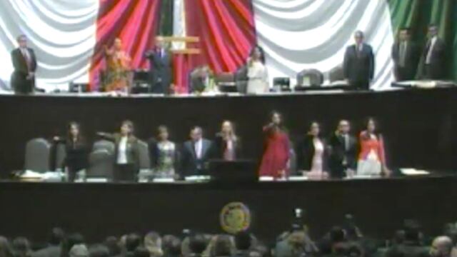 Toma de protesta de las y los integrantes de la Mesa Directiva en la Cámara de Diputados