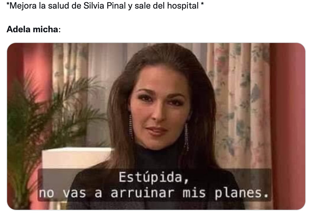 Memes de Adela Micha tras recuperación de Silvia Pinal