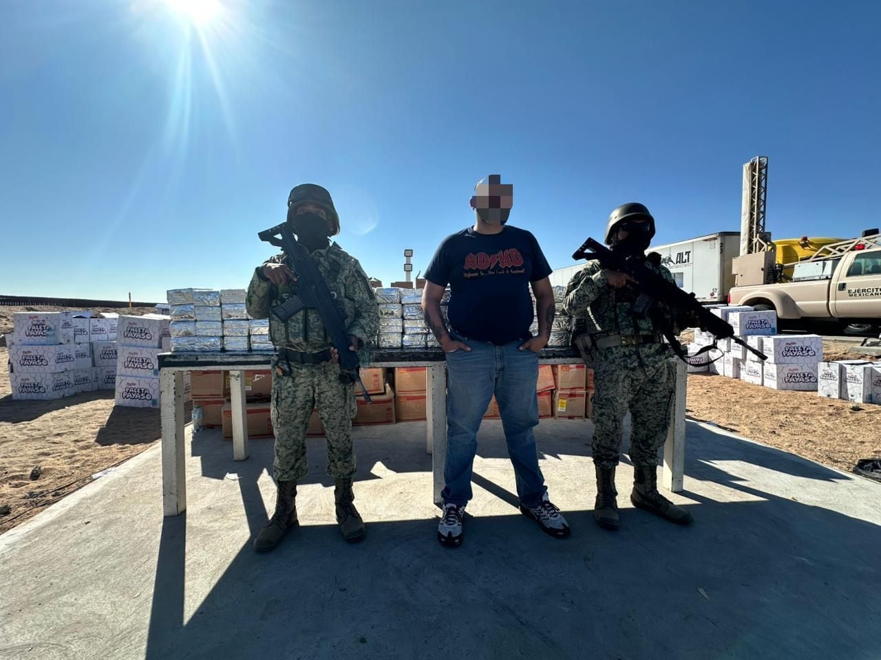 Detenido cargamento Sonora