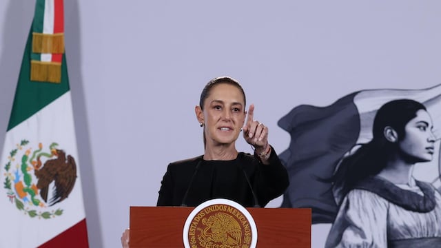 Claudia Sheinbaum, presidenta de México.