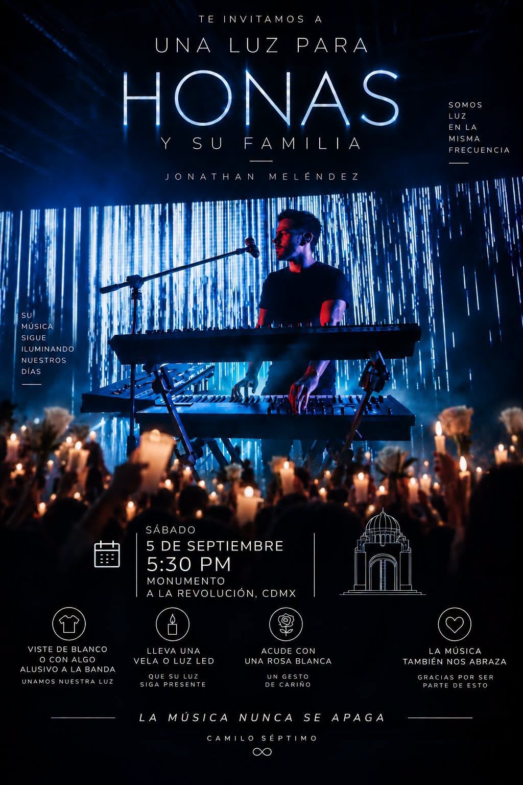 Homenajes a Jonathan Meléndez en la CDMX