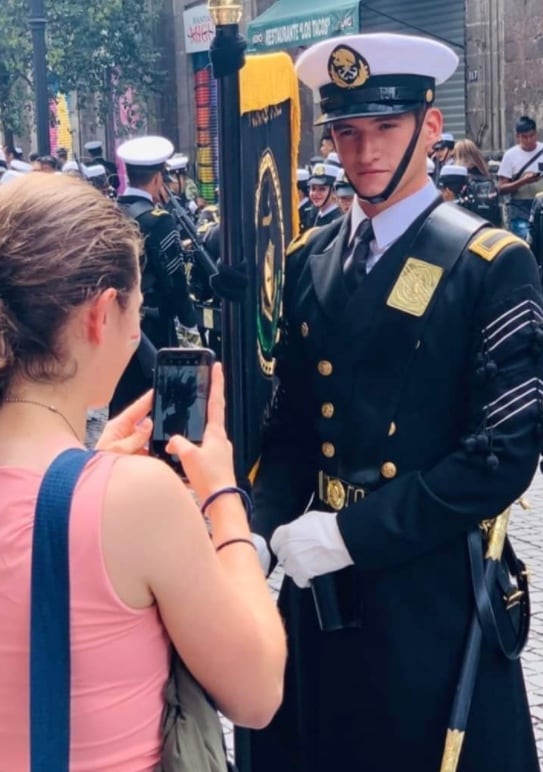 Soldado del Desfile Militar 2021