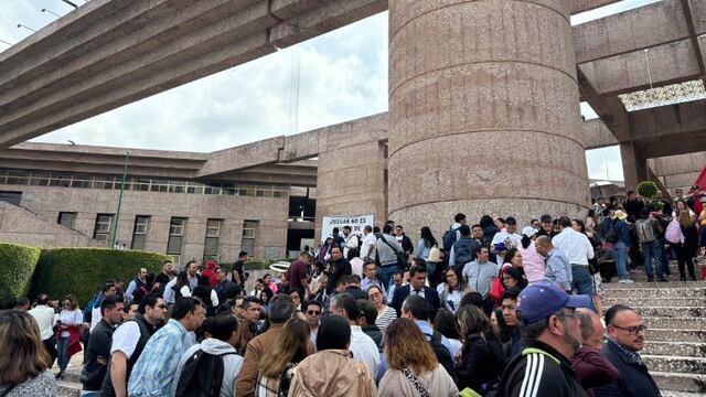 Paro de trabajadores del Poder Judicial.