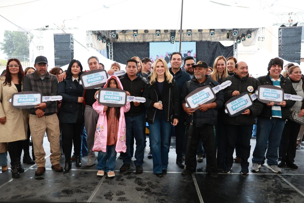 Huixquilucan celebra el Día del Padre con rifa de autos