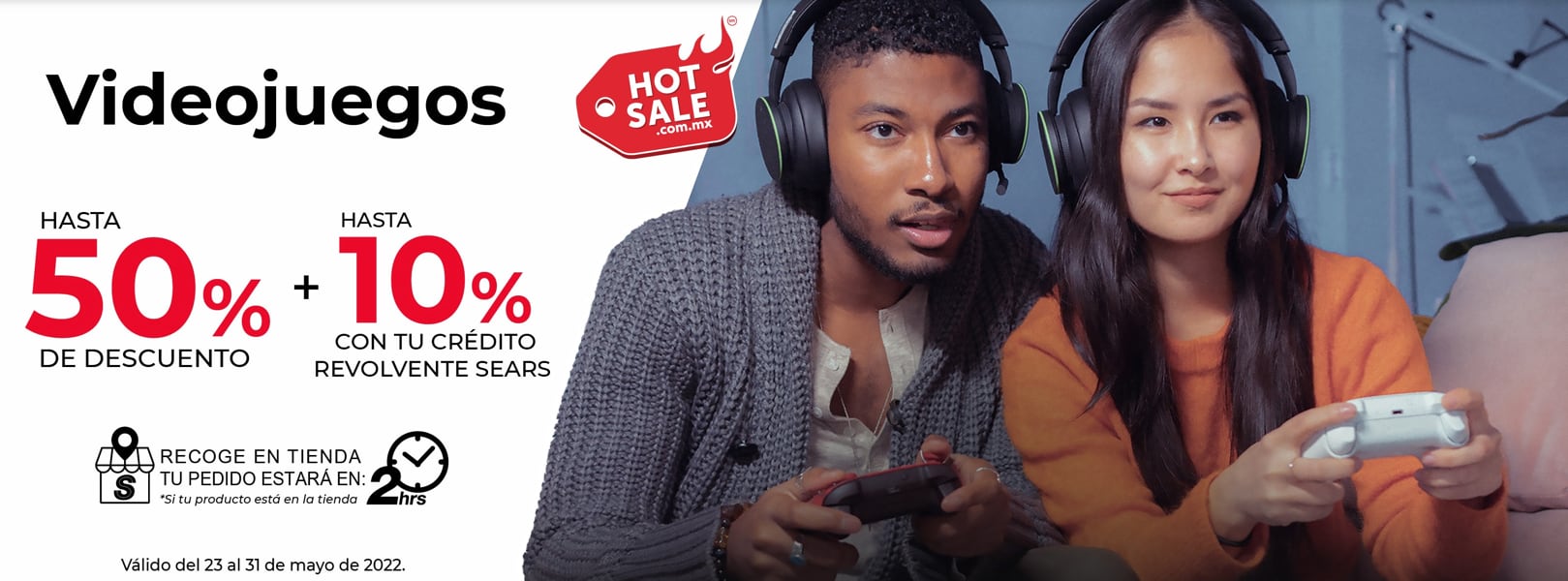 ofertas hot sale sears 2022 /captura de pantalla