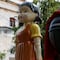 Muñeca de ‘El Juego del Calamar’ está en el centro de Coyoacán para Halloween