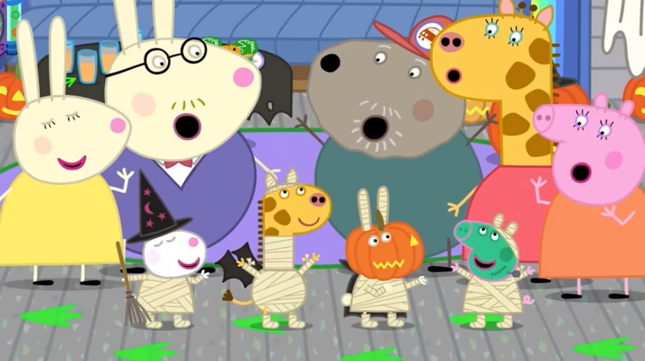 La fiesta de Halloween de Peppa Pig