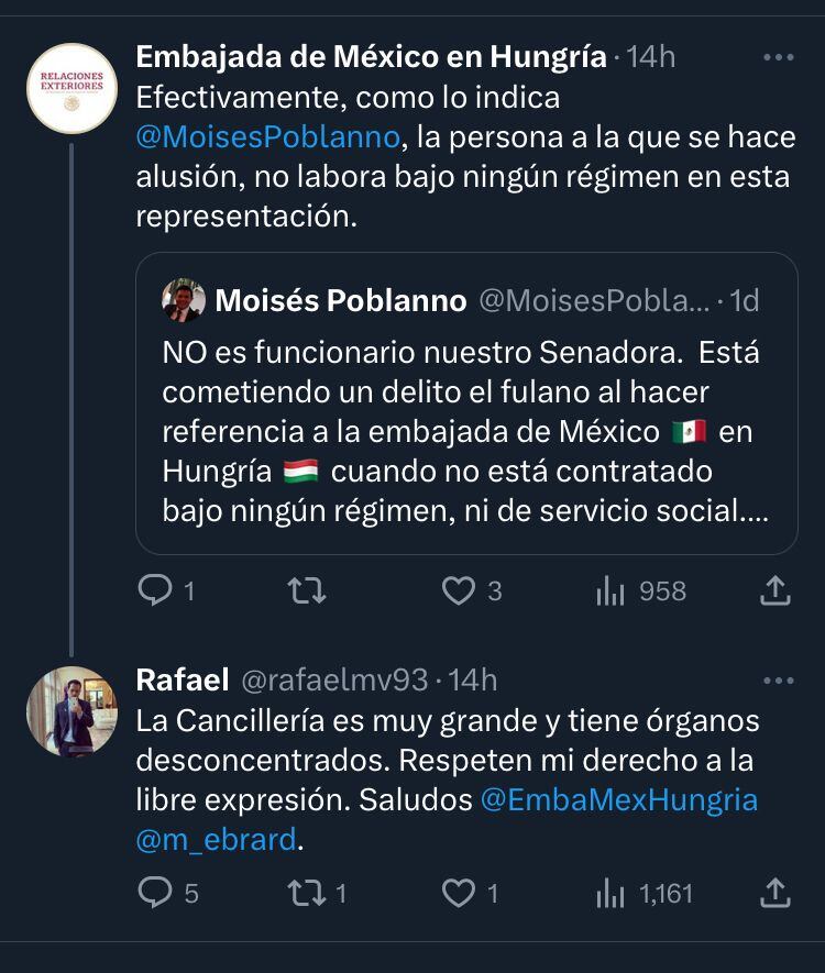 Trabajador anónimo asegura ser la SRE y pone en jaque a Marcelo Ebrard.