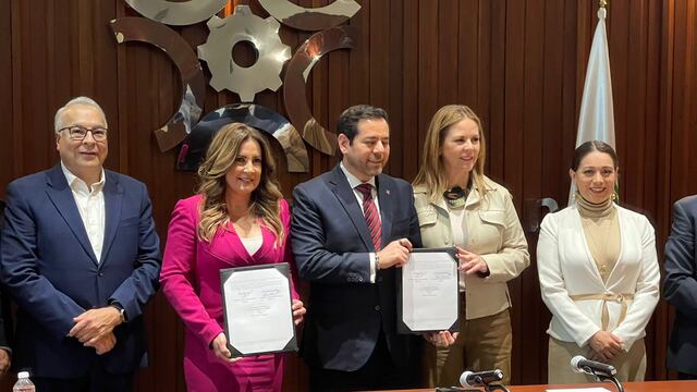 Fundación Por México y CONCAMIN firman convenio